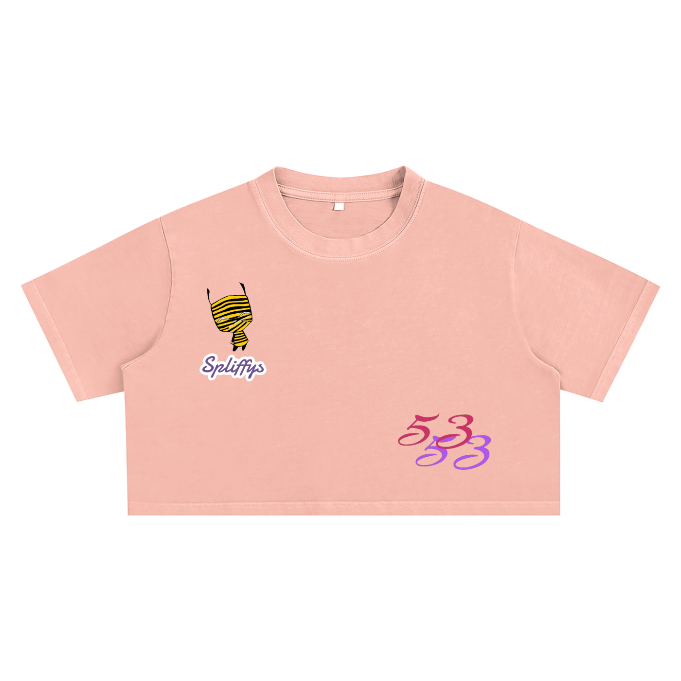 SPLIFFYS WMNS- RISK TAKERS CLUB CROP TOP