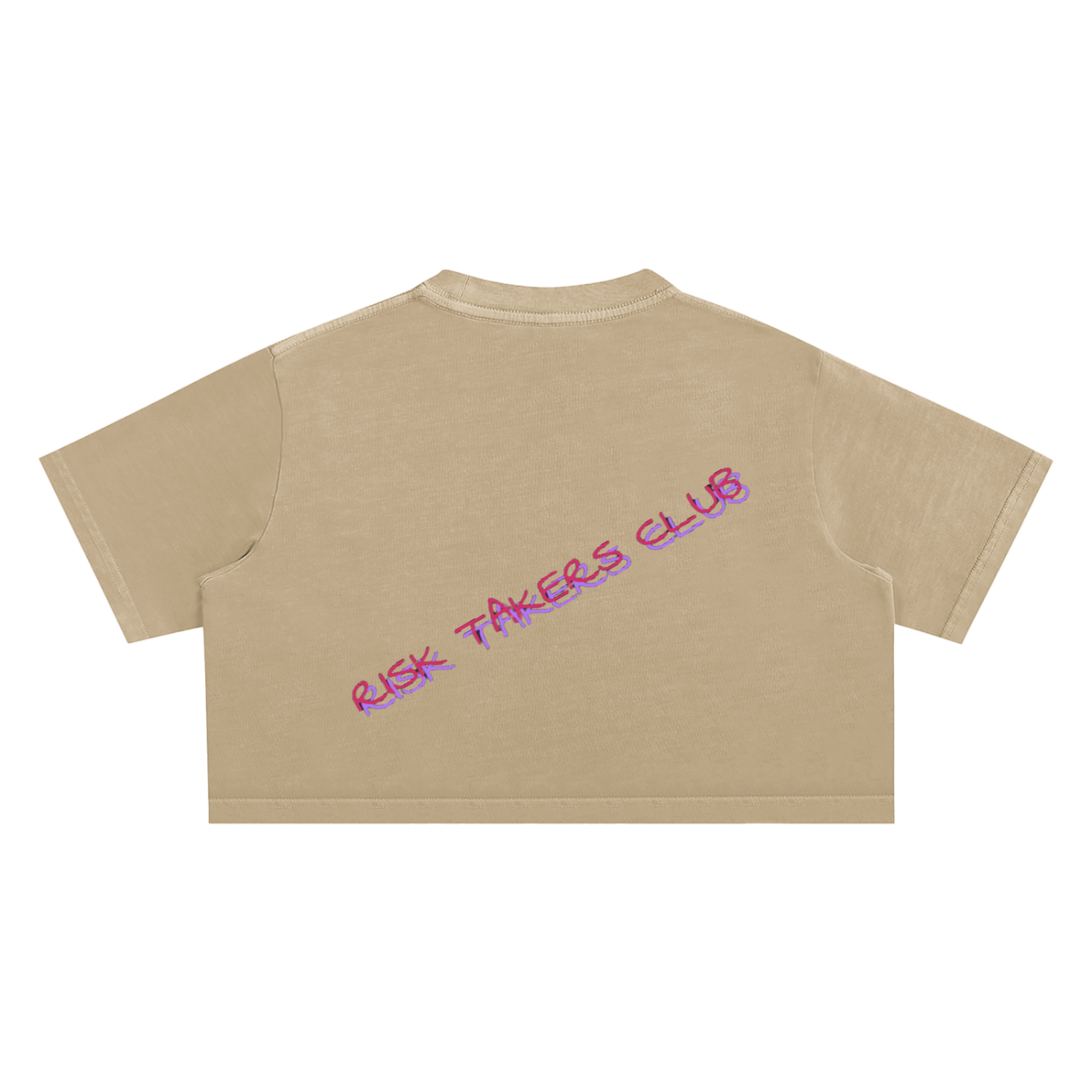SPLIFFYS WMNS- RISK TAKERS CLUB CROP TOP