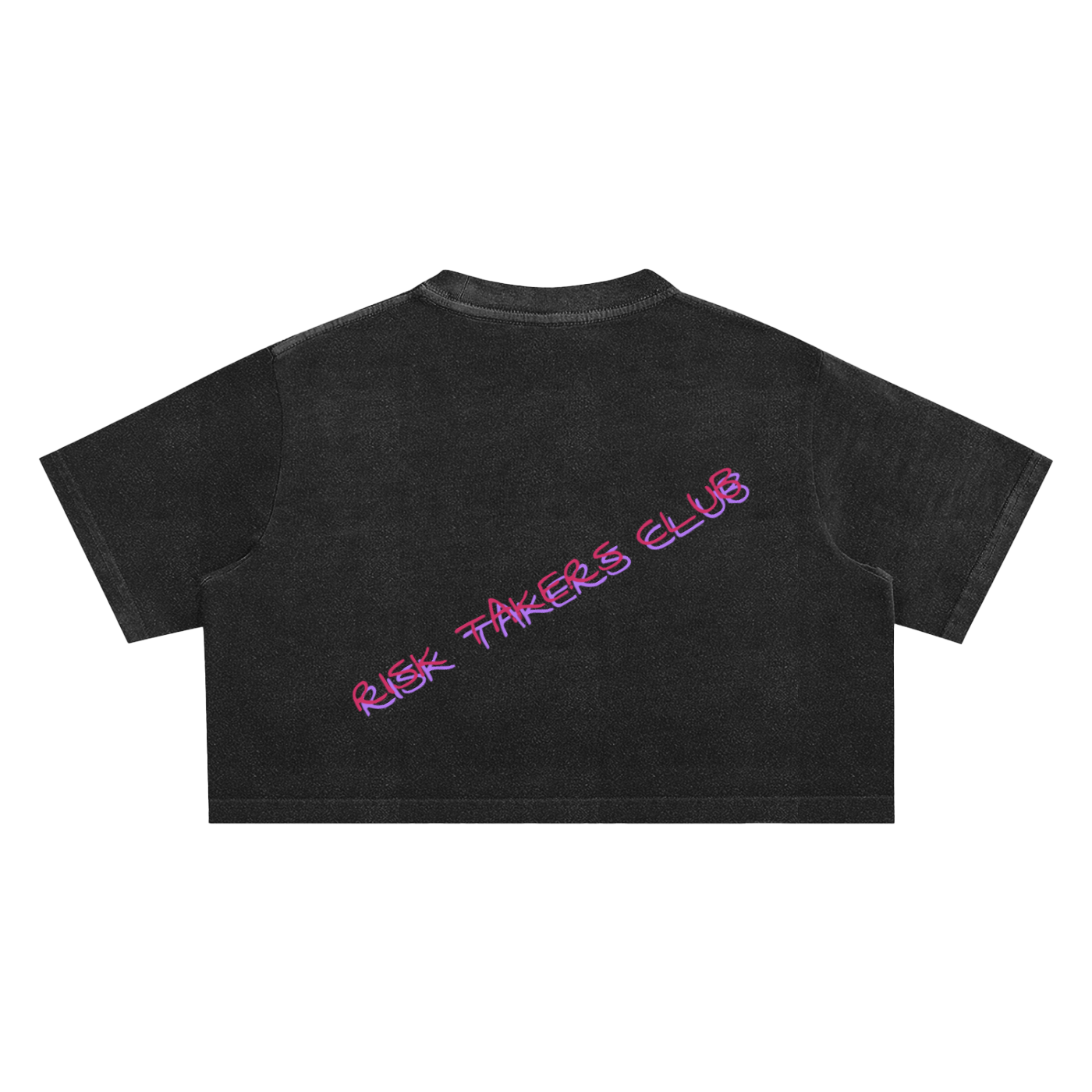 SPLIFFYS WMNS- RISK TAKERS CLUB CROP TOP