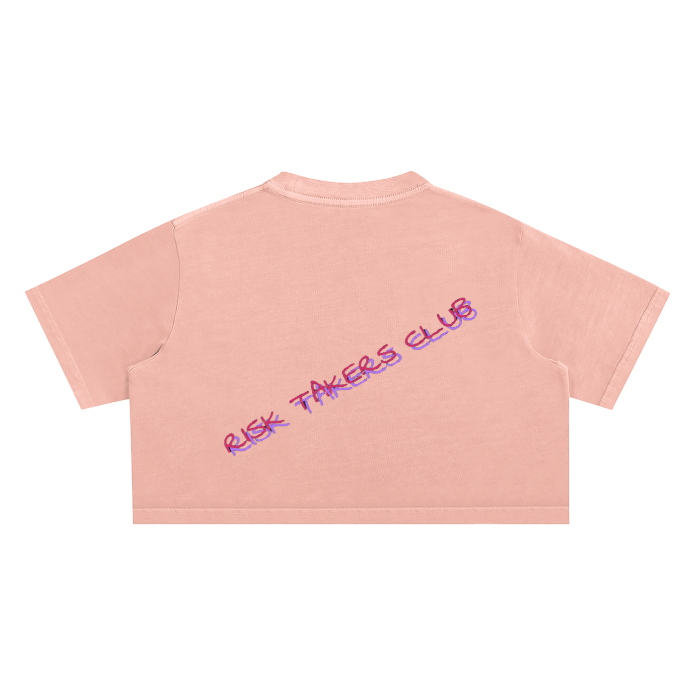 SPLIFFYS WMNS- RISK TAKERS CLUB CROP TOP