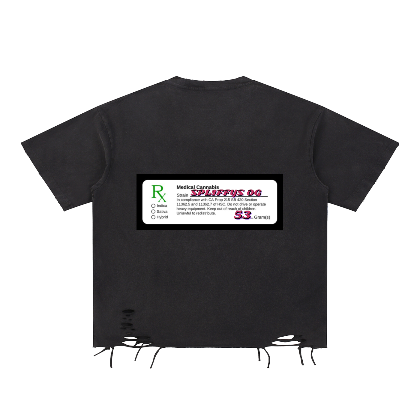 SPLIFFYS OG PRESCRIPTION T-SHIRT
