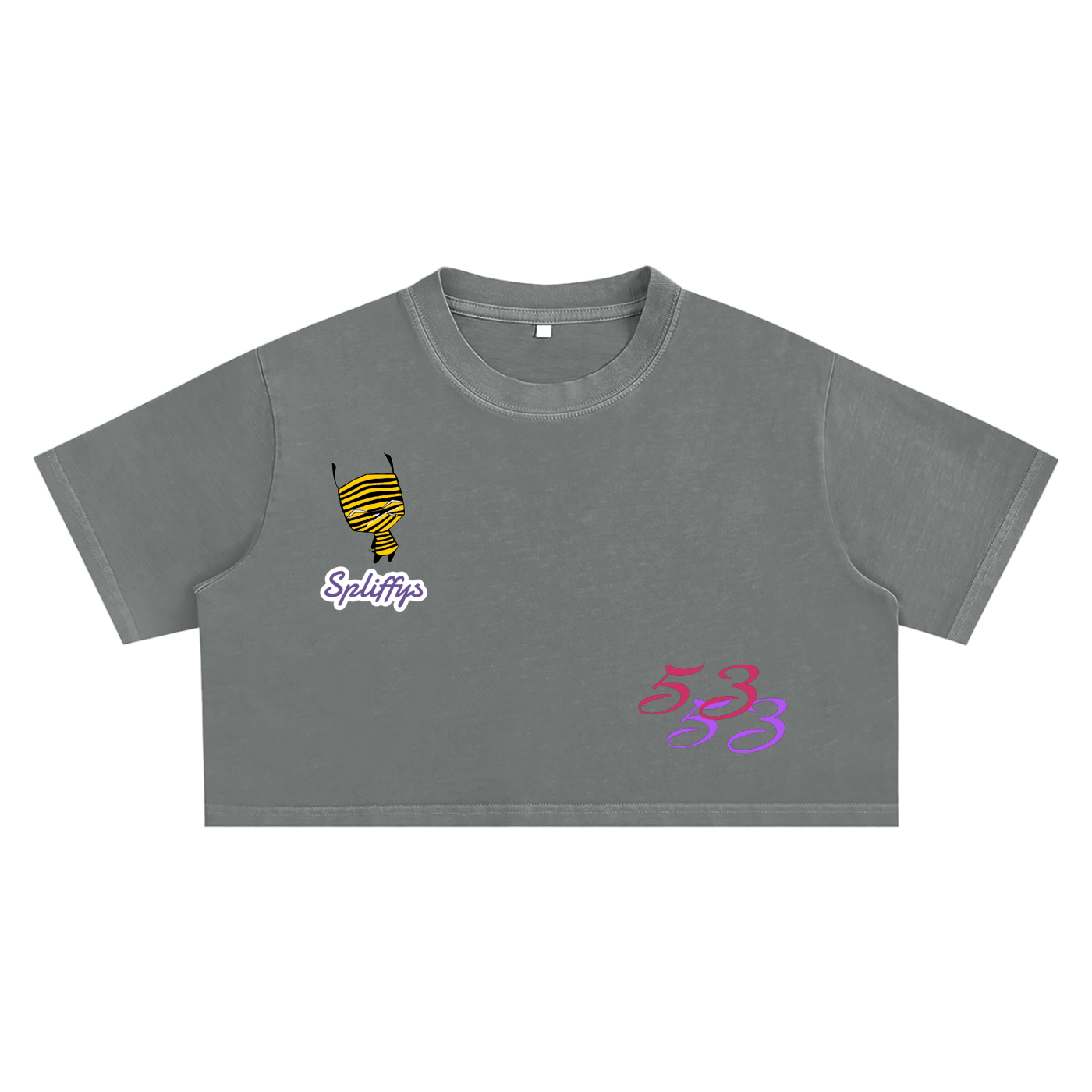 SPLIFFYS WMNS- RISK TAKERS CLUB CROP TOP