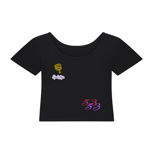 WMNS -Stack Or Starve  Crop Top