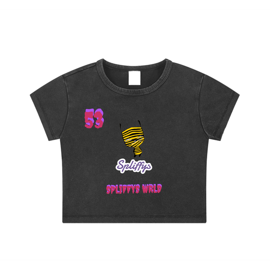 SPLIFFYS WMNS-LOGO BOMB CROP TOP